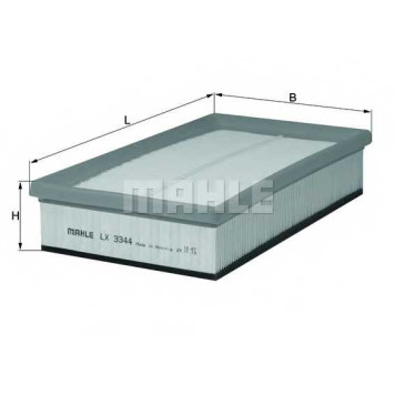 Фильтр воздушный KNECHT 70595036 / LX 3344