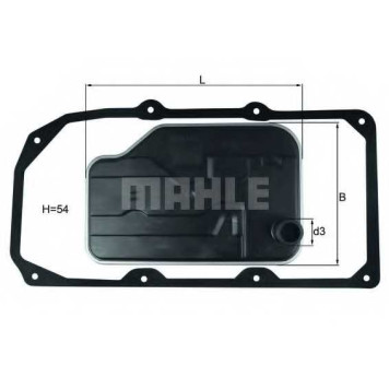 Фильтр АКПП KNECHT 72340683 / HX 124D