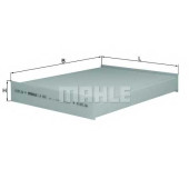 Фильтр салонный KNECHT 72344677 / LA 891