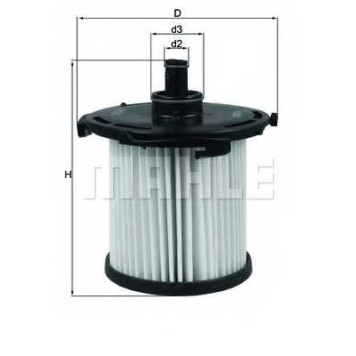 Фильтр топливный KNECHT 72347032 / KX 387D