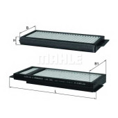 Фильтр салонный KNECHT 72352730 / LAK 346/S