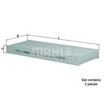 Фильтр салонный KNECHT 72352910 / LA 921/S