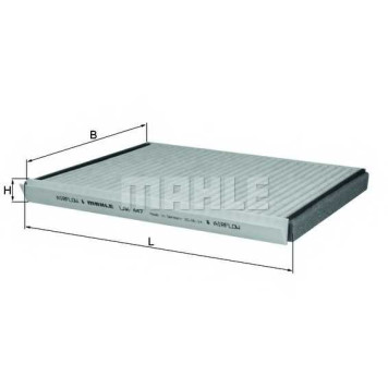 Фильтр салонный KNECHT 72352946 / LAK 447