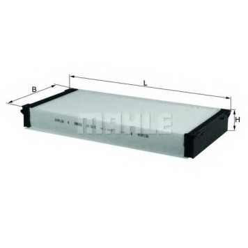 Фильтр салонный KNECHT 76418289 / LA 32/2