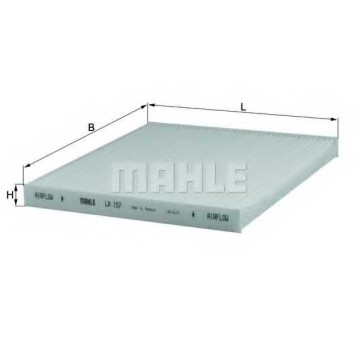 Фильтр салонный KNECHT 76418859 / LA 157