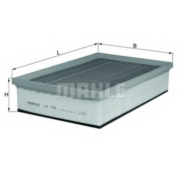 Фильтр воздушный KNECHT 76515142 / LX 778