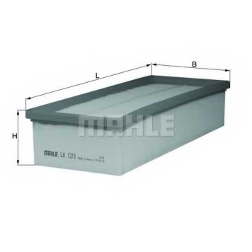 Фильтр воздушный KNECHT 76606073 / LX 1211-1