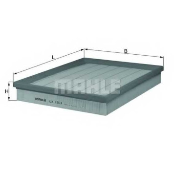 Фильтр воздушный KNECHT 76656722 / LX 1503