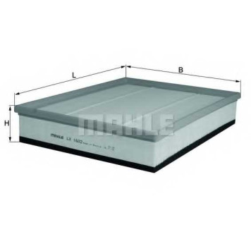 Фильтр воздушный KNECHT 76693469 / LX 1602