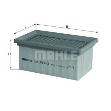Фильтр воздушный KNECHT 76816276 / LX 984/2