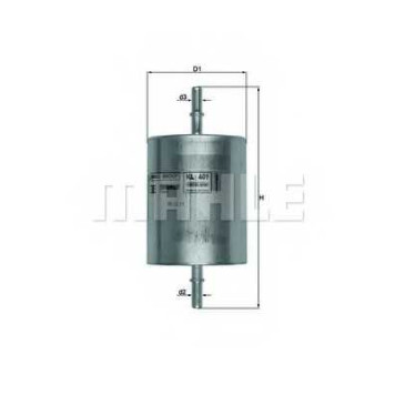 Фильтр топливный KNECHT 76824270 / KL 409