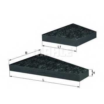 Фильтр салонный KNECHT 76831903 / LAK 225/S-1