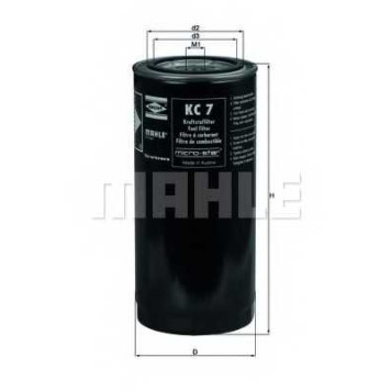 Фильтр топливный KNECHT 77002926 / KC 7