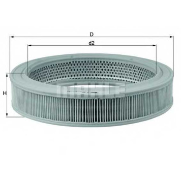 Фильтр воздушный KNECHT 77023856 / LX 208