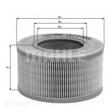 Фильтр воздушный KNECHT 78445629 / LX 915-1