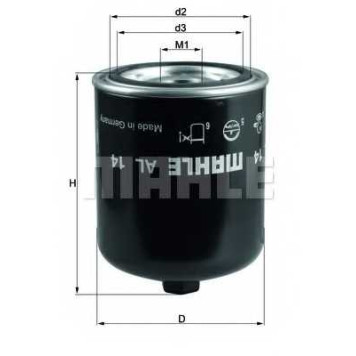 Патрон осушителя воздуха, пневматическая система KNECHT 78573727 / AL 14D