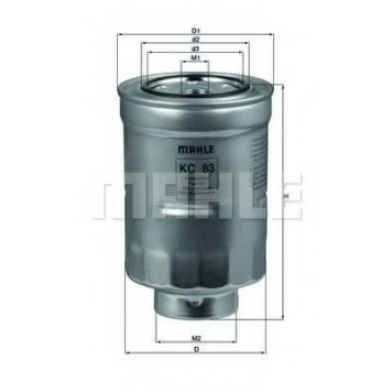 Фильтр топливный KNECHT 79631821 / KC 83D