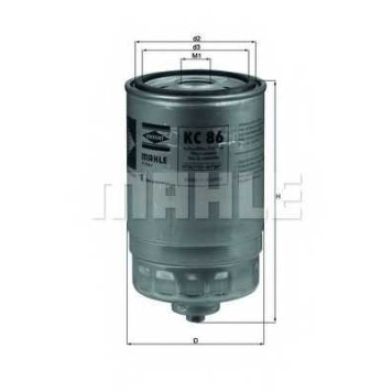 Фильтр топливный KNECHT 79654666 / KC 86