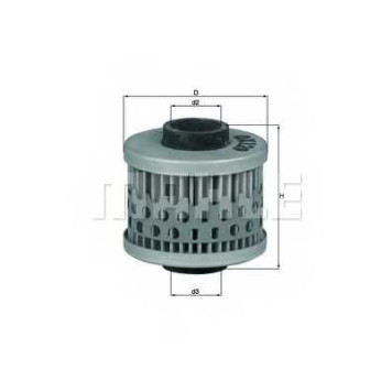 Фильтр масляный KNECHT 79689241 / OX 129