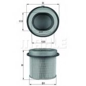 Фильтр воздушный KNECHT 79689795 / LX 670