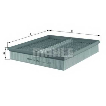 Фильтр воздушный KNECHT 79805219 / LX 736