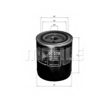 Фильтр масляный KNECHT 79812603 / OC 278