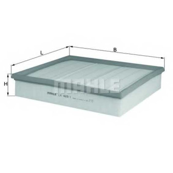 Фильтр воздушный KNECHT 79860313 / LX 469/1