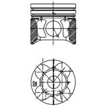Поршень KOLBENSCHMIDT 40179600