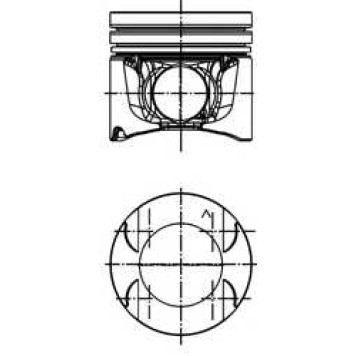 Поршень KOLBENSCHMIDT 40262620