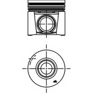 Поршень KOLBENSCHMIDT 40285600