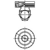 Поршень KOLBENSCHMIDT 40368600