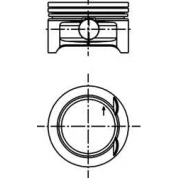 Поршень KOLBENSCHMIDT 40382600