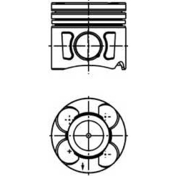 Поршень KOLBENSCHMIDT 40659610