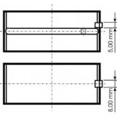 Подшипник коленвала KOLBENSCHMIDT 77791600