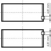 Шатунный подшипник KOLBENSCHMIDT 77845600