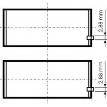 Шатунный подшипник KOLBENSCHMIDT 79328600