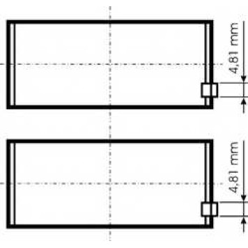 Шатунный подшипник KOLBENSCHMIDT 79362620