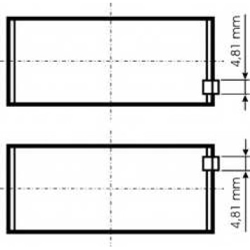 Шатунный подшипник KOLBENSCHMIDT 79363600