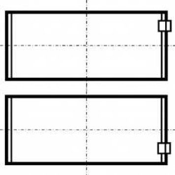 Шатунный подшипник KOLBENSCHMIDT 79408600