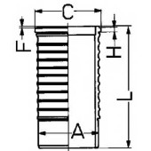 Гильза цилиндра KOLBENSCHMIDT 88568110