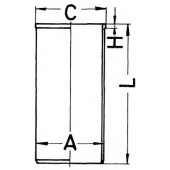 Гильза цилиндра KOLBENSCHMIDT 89823190