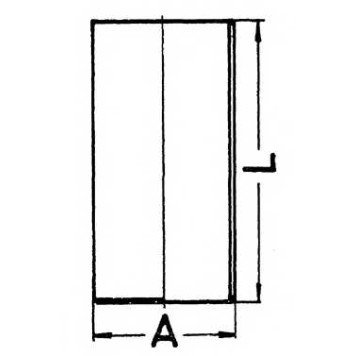 Гильза цилиндра KOLBENSCHMIDT 89824190