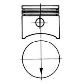 Поршень KOLBENSCHMIDT 90606610