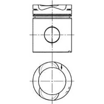 Поршень KOLBENSCHMIDT 91639600