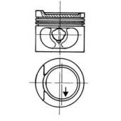 Поршень KOLBENSCHMIDT 93872610