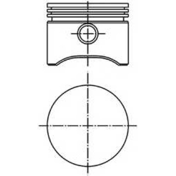 Поршень KOLBENSCHMIDT 94132700