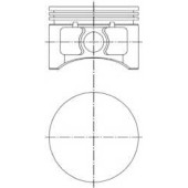 Поршень KOLBENSCHMIDT 94294610