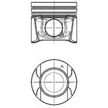 Поршень KOLBENSCHMIDT 97504620