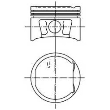 Поршень KOLBENSCHMIDT 99746600