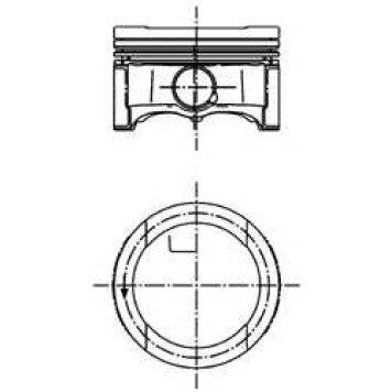 Поршень KOLBENSCHMIDT 99792620